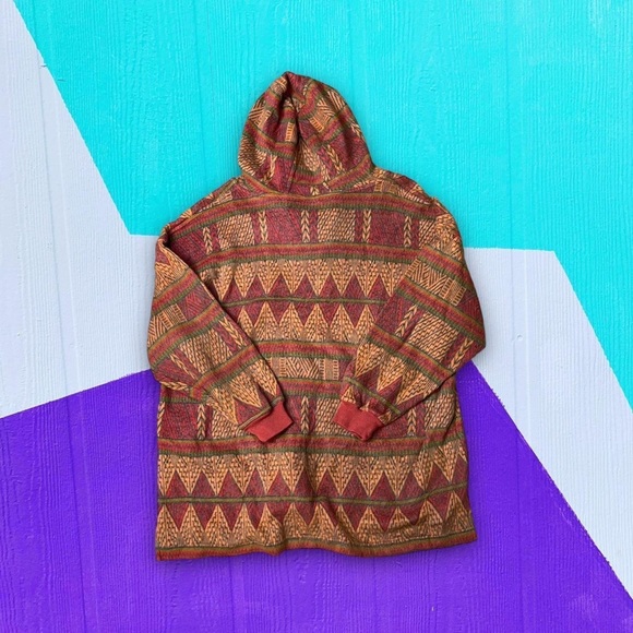 Vintage 90s Fleece Hoodie - Picture 3 of 4